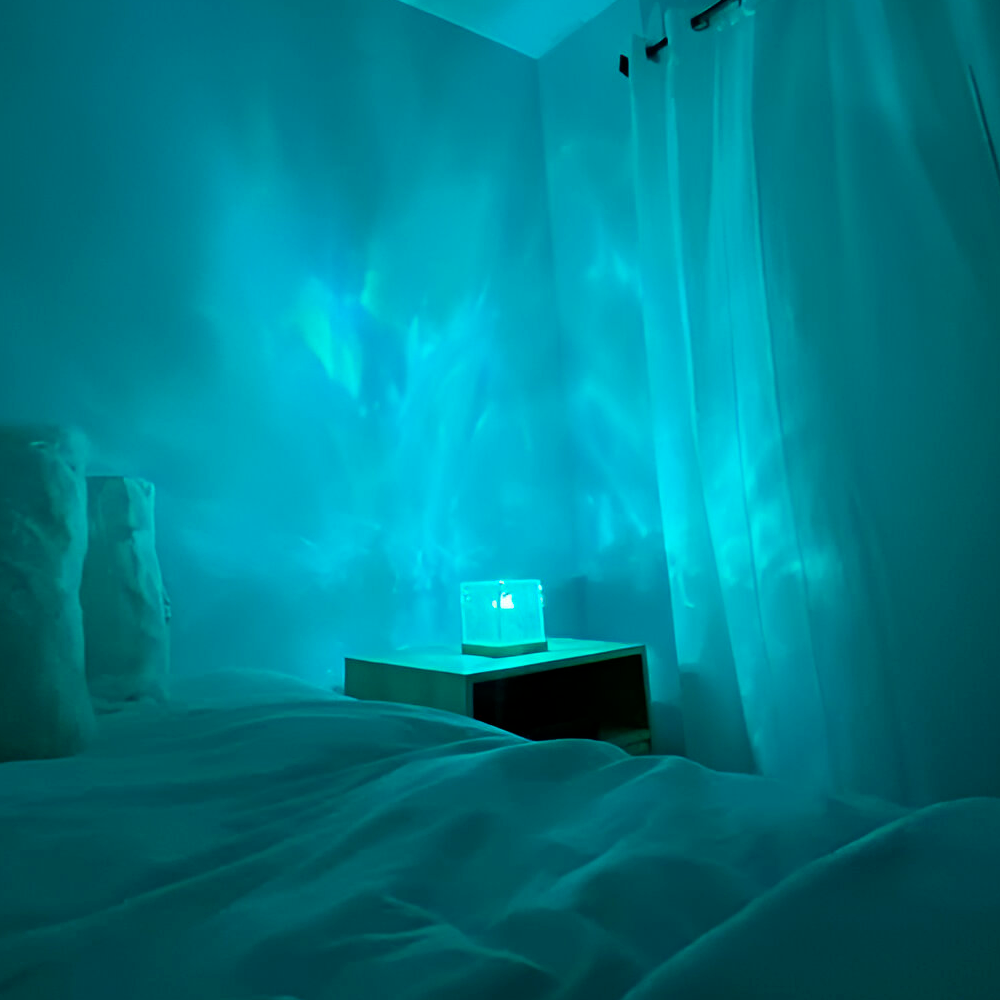 Lámpara efecto Agua