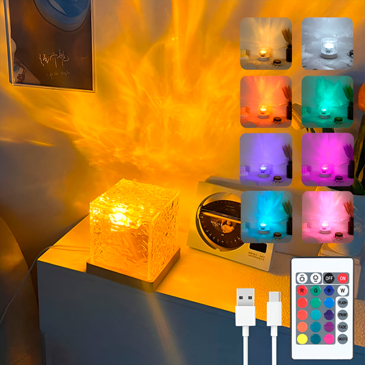 Lámpara efecto Agua