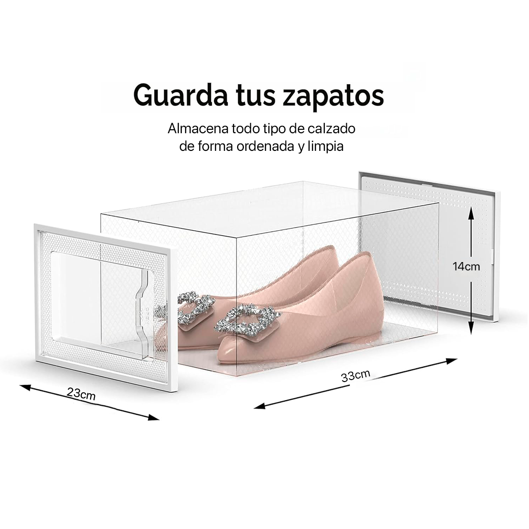 Zapatero Transparente